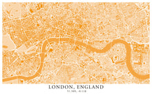 Load image into Gallery viewer, London - Clementine Edition - Tapestry Maps
