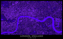 Load image into Gallery viewer, London - Nightshade Edition - Tapestry Maps
